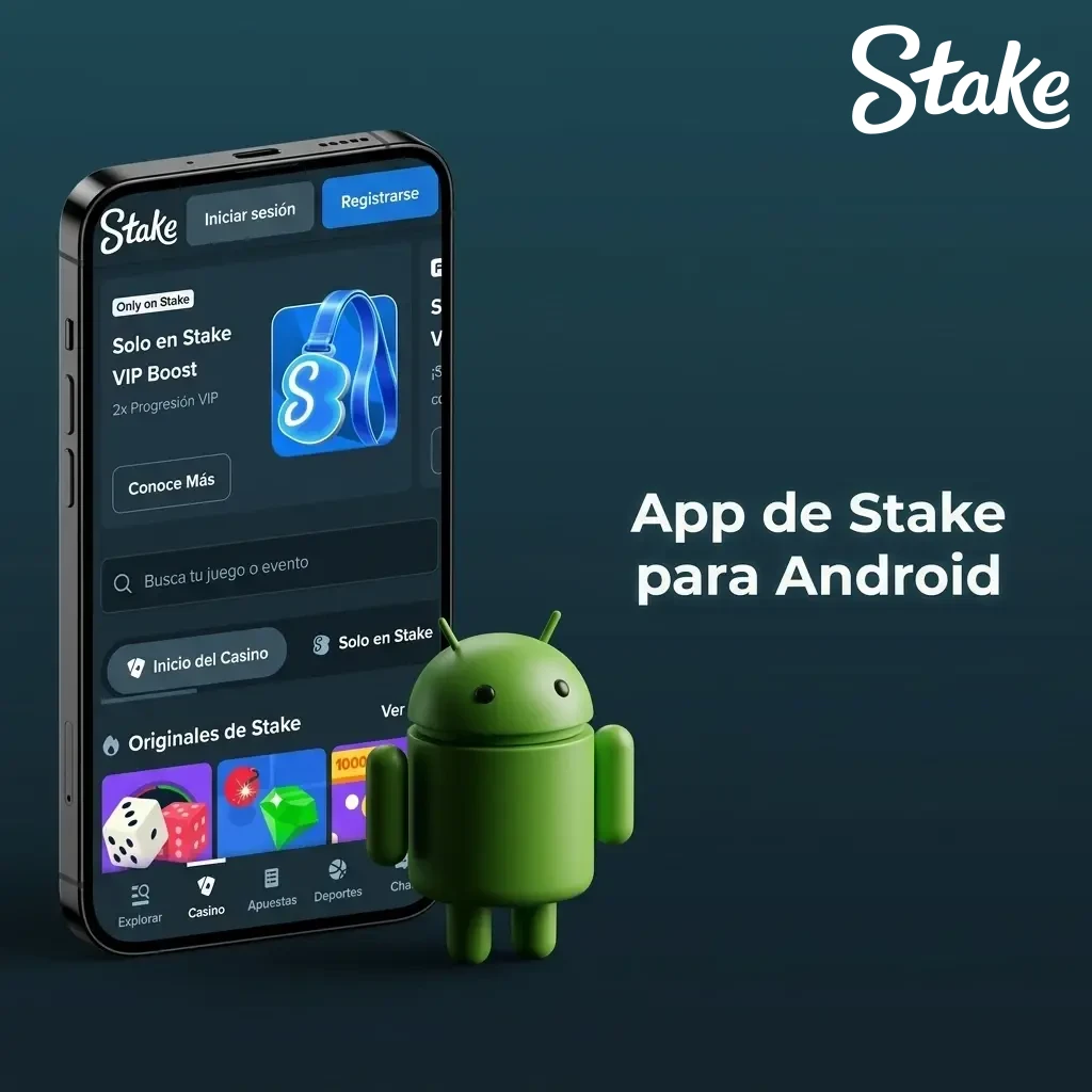 Pasos para instalar la PWA de Stake en dispositivos Android desde Google Chrome con acceso directo en pantalla de inicio