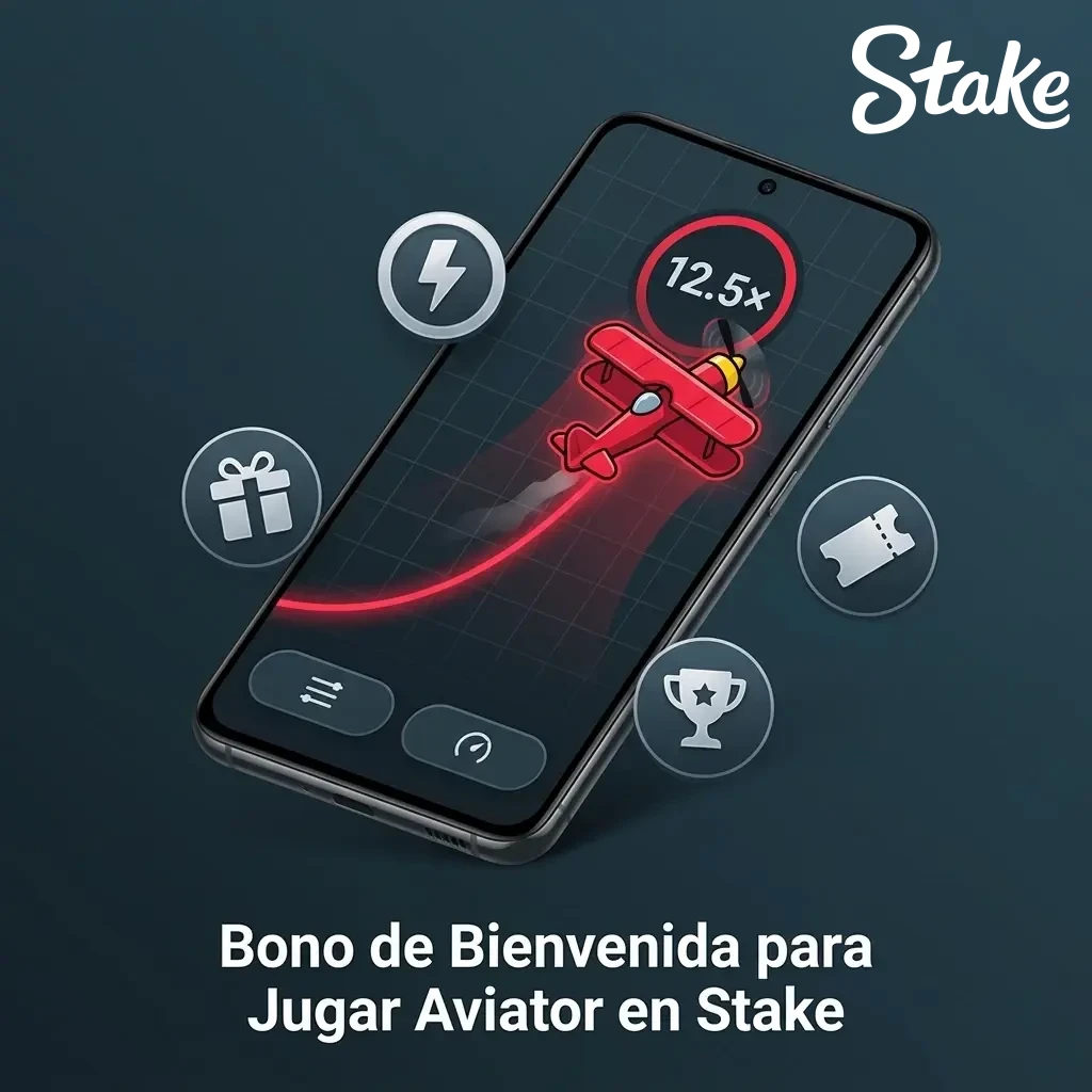 Bono de bienvenida Stake: sorteo semanal de USD 75,000 para jugadores de Aviator en México