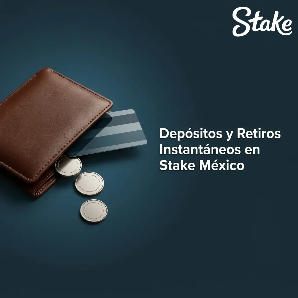 Depósitos y retiros instantáneos en Stake México con criptomonedas como BTC, ETH, USDT y más