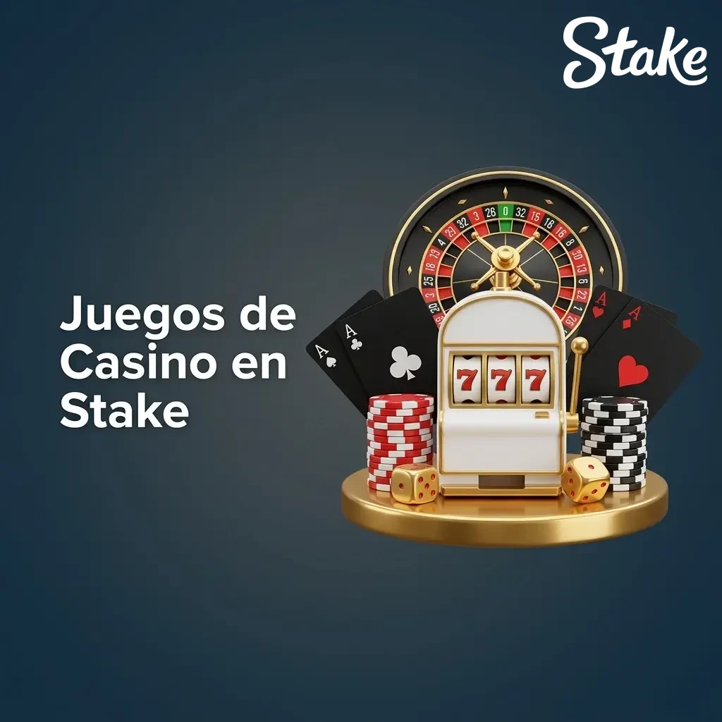Juegos de casino en Stake México: slots, ruleta, blackjack, baccarat y más de 3000 títulos disponibles