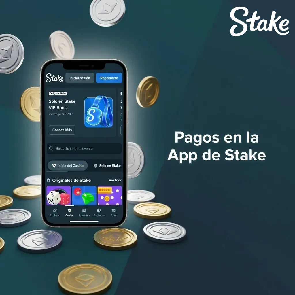 Pagos con criptomonedas en la app de Stake México: BTC, ETH, SOL y más con seguridad blockchain y 2FA