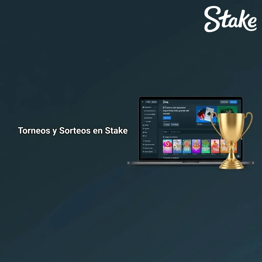 Torneos y sorteos en Stake con premios de hasta 75,000 USD en carreras de tragamonedas y desafíos de multiplicador