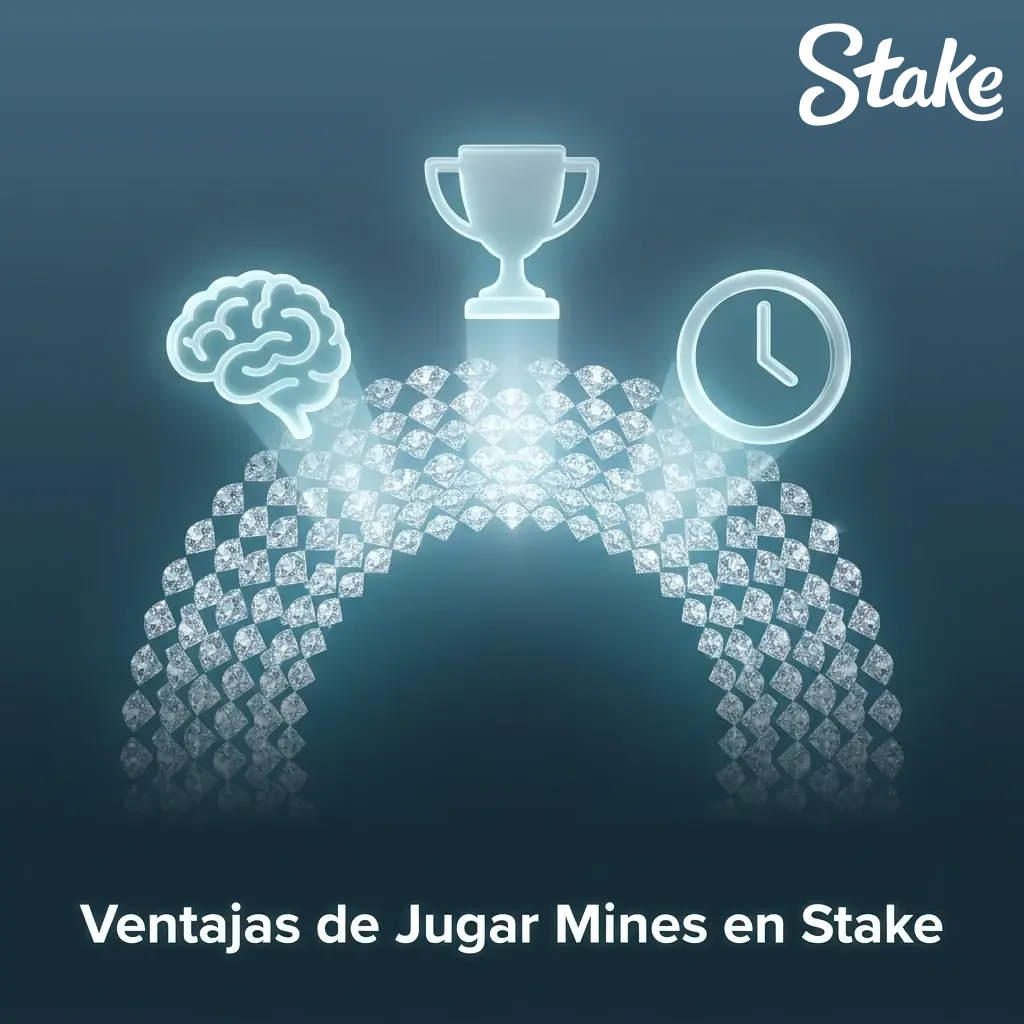 Ventajas de jugar Mines en Stake: RTP 99%, control de riesgo, retiro anticipado y modo demo sin depósito